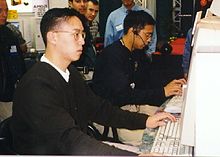 Dennis Thresh Fong Competing in a Competition